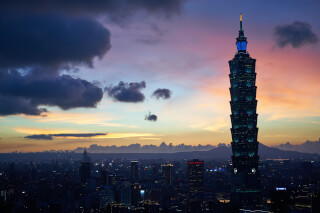 Taipei 101, among the tallest buildings in Taiwan