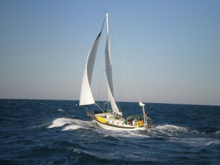 Cabo Rico 38. Photo by Neville Hockley Cabo Rico 38. Photo by Neville Hockley
