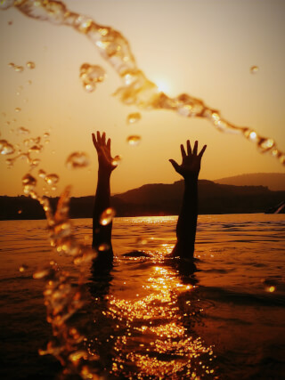 hands-above-water hands-above-water