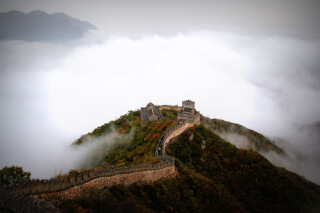 mountains-clouds-historical-great-wall-of-china