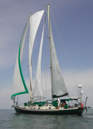 1989 50' custom staysail schooner
