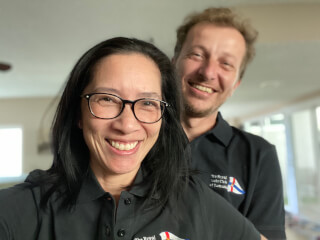 We're officially yachties! We're officially yachties!